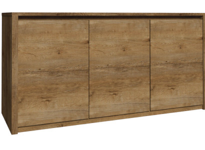 Modern Wood Chest of drawers Sideboard Chests of drawers Living room cupboard 130cm XL Low Boards
